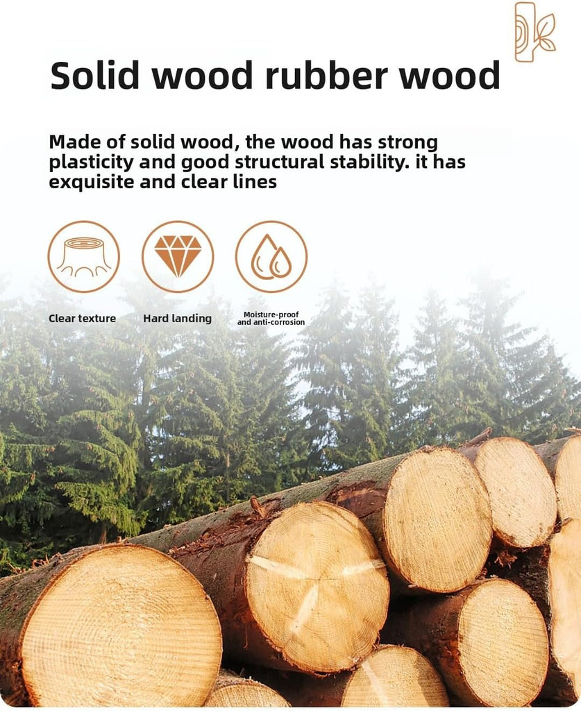 Eco-Friendly Solid Wood Coat Rack, 23.6 x 11 x 64.1 Inches, Easy Assembly, Perfect , Entrance, or Living Room Decor