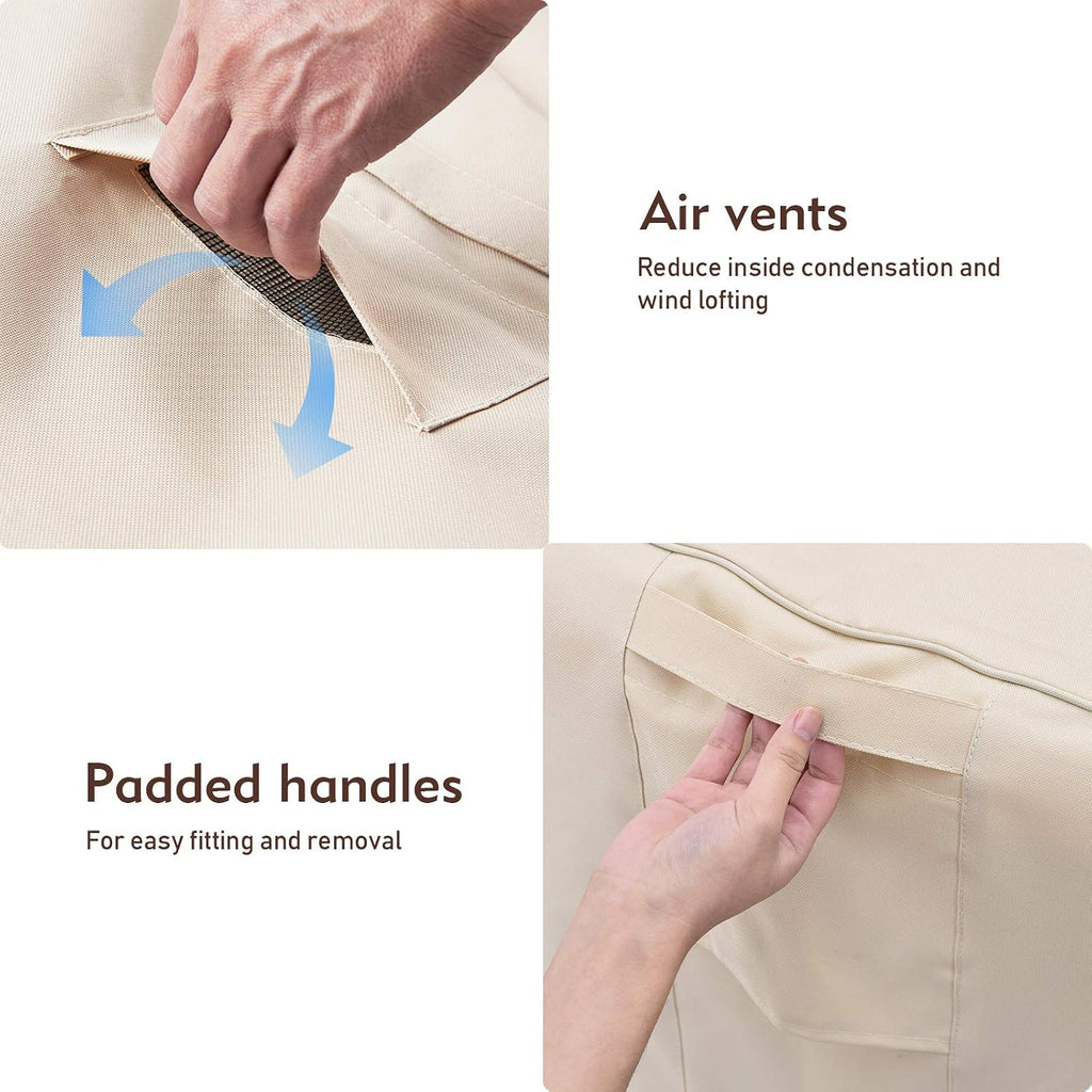 Patio Furniture Chair Cover Waterproof,32"W x 37"D x 36"H - Set of 2