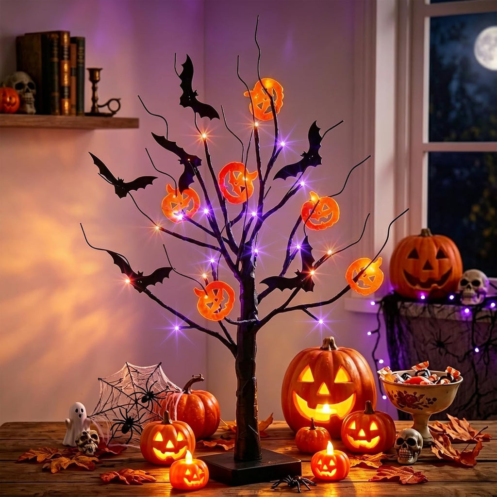 Halloween Decorations Indoor Halloween Tree Black Spooky Tree