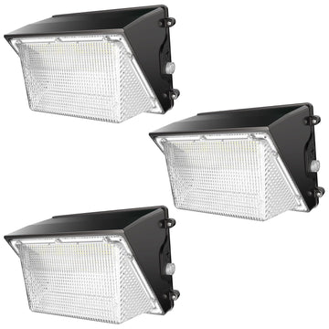 LED Wall Pack Light: 120W 18000lm Dusk to Dawn Flood Lights Outdoor - UL Listed Commercial and Industrial Outdoor