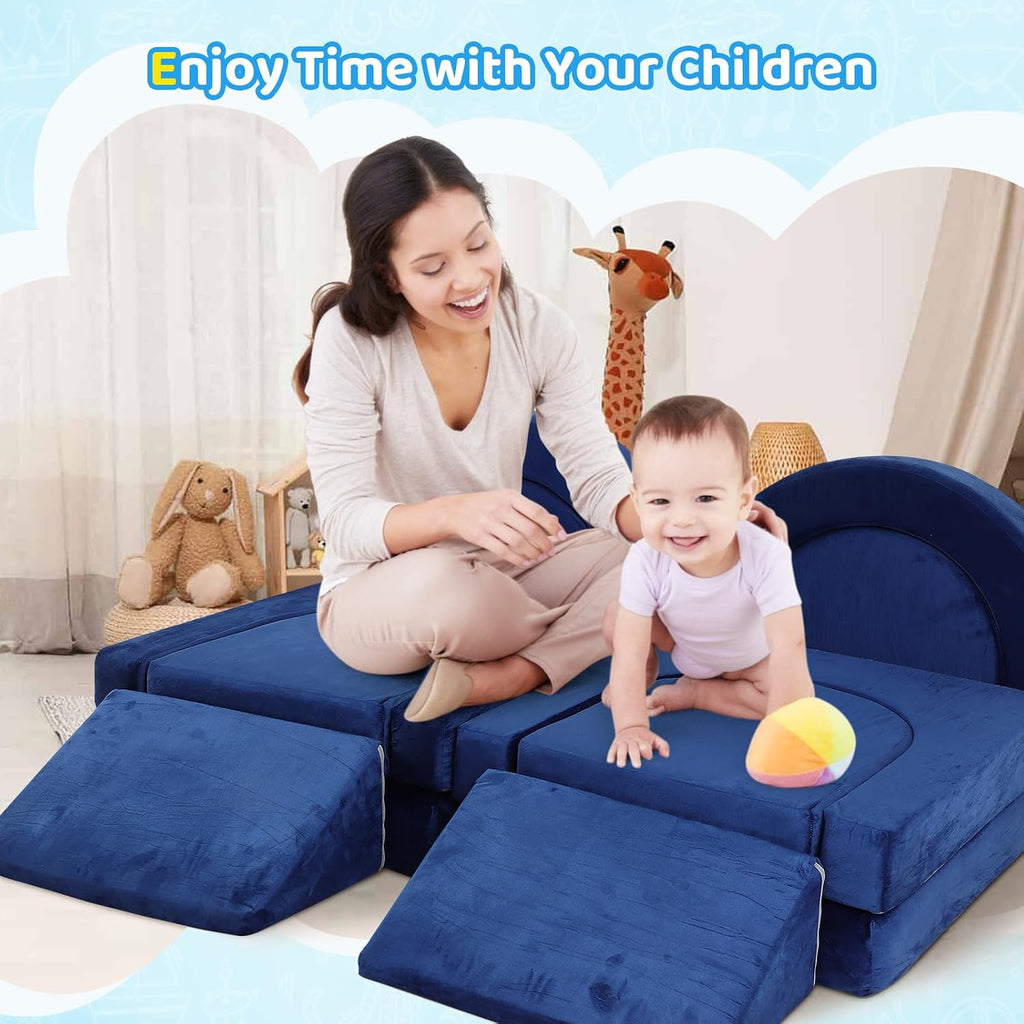12PCS Modular Toddler Play Couch Kit