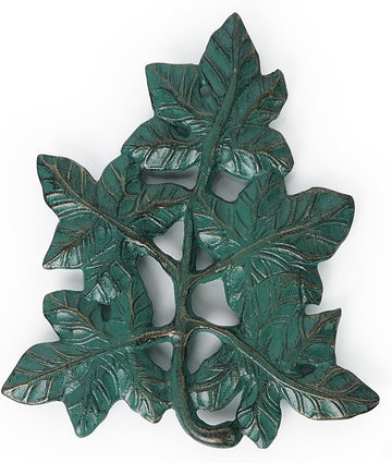 Cast Iron Trivet, Decorative Leaf Metal Trivets Rustproof Holder Rack for Hot Dishes and Pans
