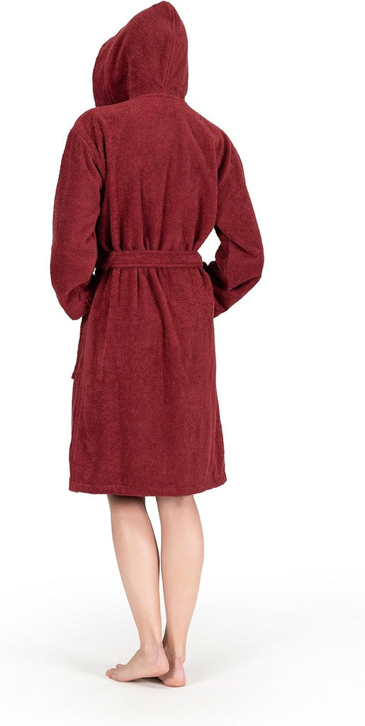 Women's Hooded Terry Bathrobe