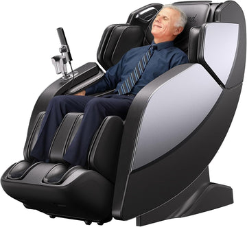 IMaster Pro 4D Full Body Massage Chair Zero Gravity SL-Track | PT Co-Designed, Patented 166° SL-Track & True Zero