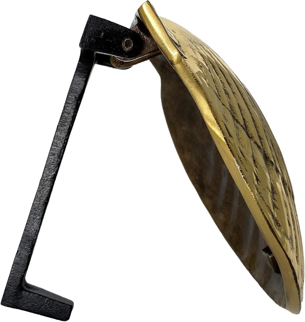 Scallop Door Knocker - Brass (Standard Size)