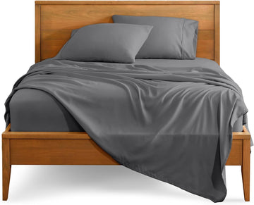 Sheet Set - 1800 Ultra-Soft Microfiber Bed Sheets - Double Brushed - Deep Pockets - Easy Fit - 4 Piece Set