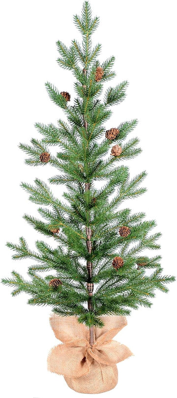 Tabletop Artificial Christmas Tree, 3 to 9 ft, Unlit, Office