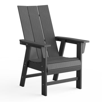 Fire Pit Chairs, Outdoor Chair HDPE Adirondack Chair, Modern Patio Porch Chair, Front Porch Backyard Deck Outside