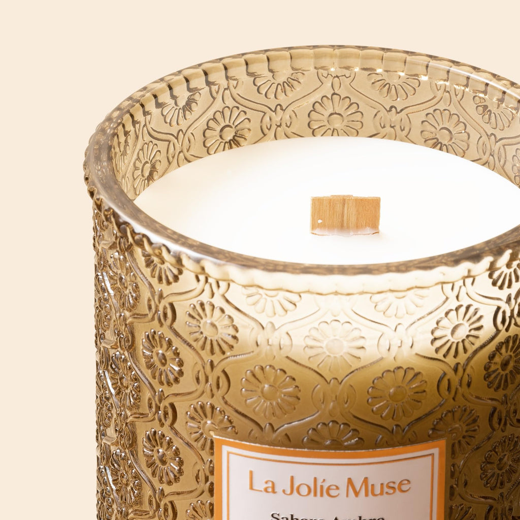 Sahara Amber Scented Candles, 19 oz Natural Soy Wax