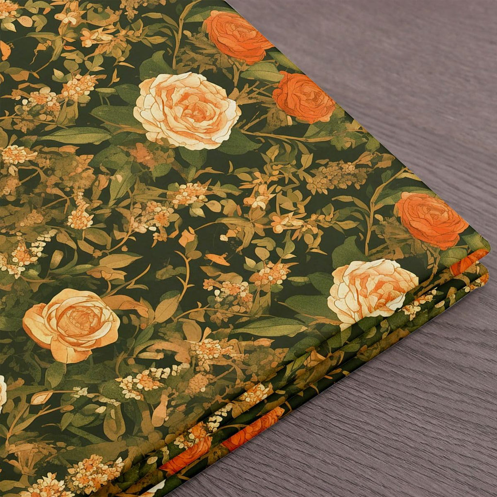 Flowers Fabric by The Yard Spring Florals Natural