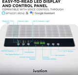 4,500 Sq Ft Smart Wi-Fi Energy Star Dehumidifier with App, Continuous Drain Hose Connector, Programmable Humidity