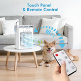 Portable Air Conditioners, 4-Speed Mini Air Conditioner, 3-in-1 Personal Cooling Fan