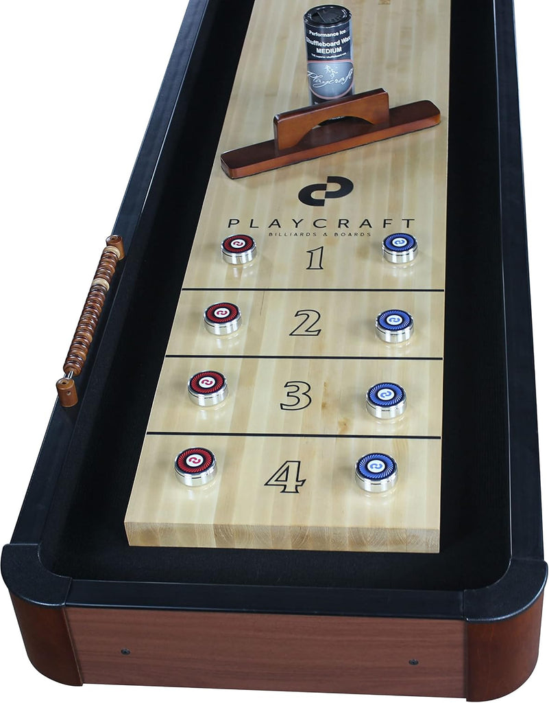 Woodbridge Cherry 16' 2 Piece Construction Shuffleboard Table