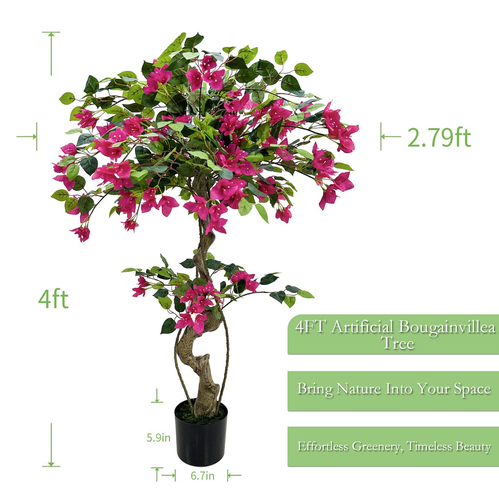 Artificial Bougainvillea Tree 4FT