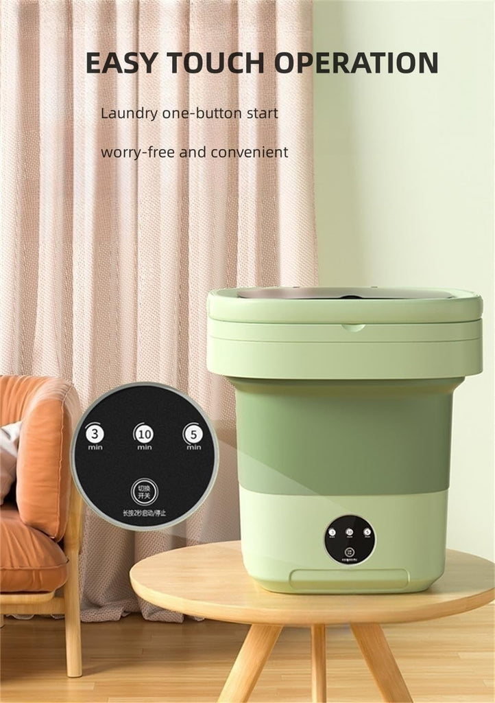 Portable Washing Machine, Mini Washer,20L Upgraded Large Capacity Foldable Washer.Deep Cleaning of Underwear, Baby