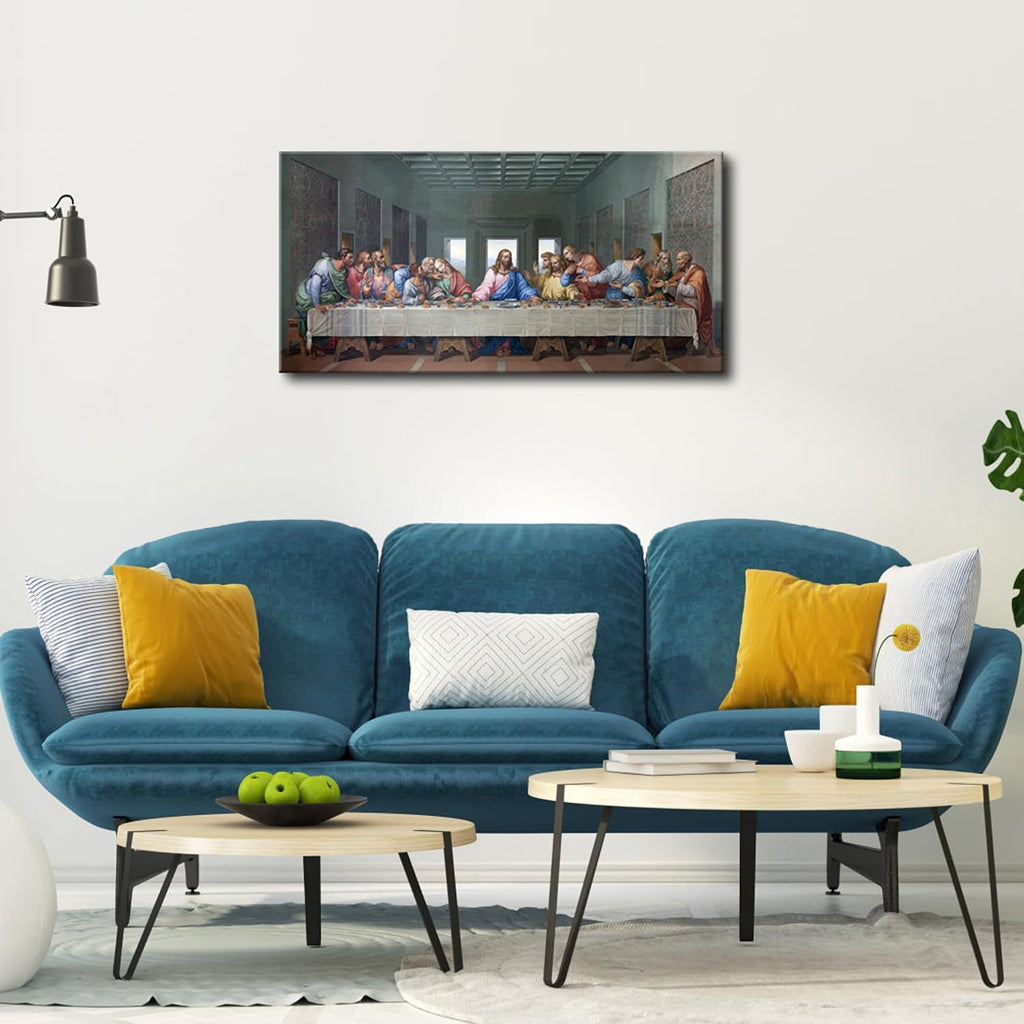 Canvas Prints Wall Art the Last Supper by Leonardo Da Vinci Classic Art Reproductions Jesus Canvas Wall Art Decoration