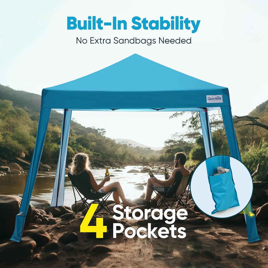 10x10 Pop Up Canopy Tent Lightweight, Portable, and Versatile and Sporting Events with Sun Protection and Easy Setup