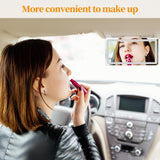 Car Sun Visor Vanity Mirror with Lights, Rechargeable Car Makeup Mirror Accessories, Birthday Gifts for Women Girl, 3