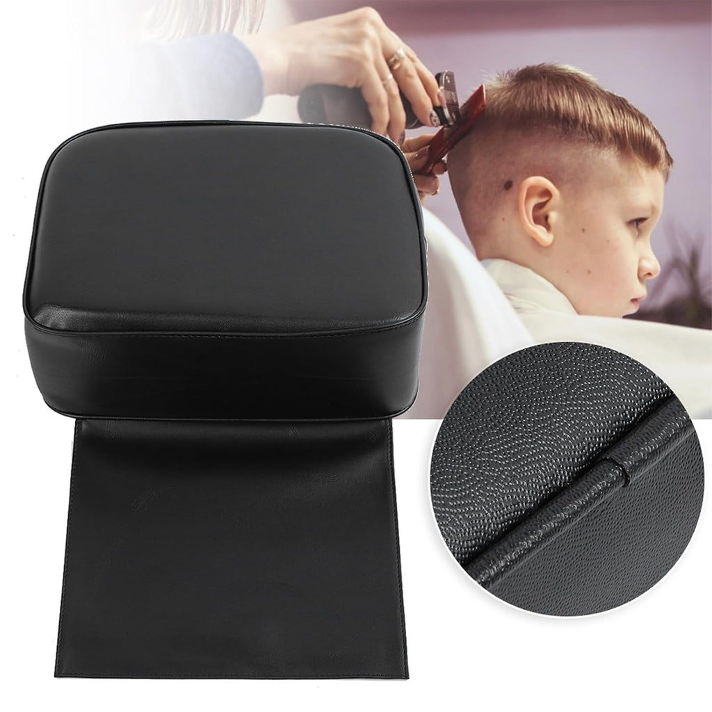 Salon Booster Seat Cushion, Children Leather Cushion Pads, Barber Booster Seat for Salon Styling Chair, Barber