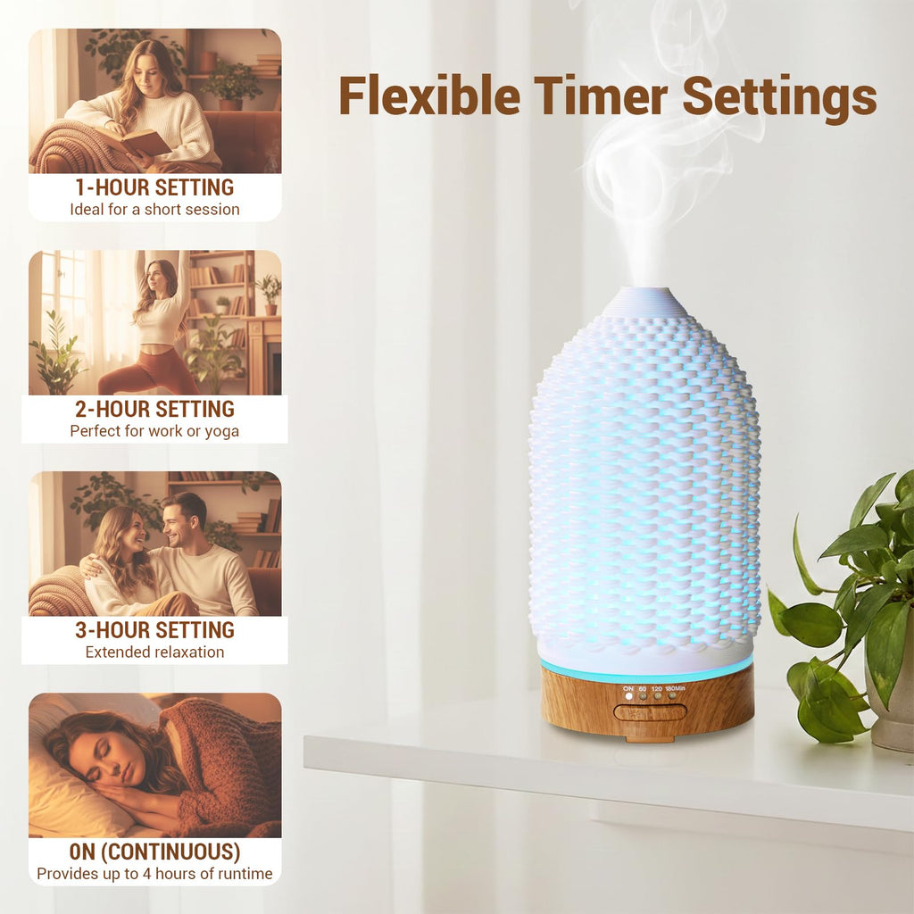 Ultrasonic Essential Oil Diffuser 3D Printing Ceramic