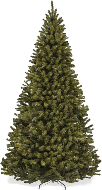 Artificial Christmas Tree, 4.5 to 12 ft, Premium Unlit Realistic Spruce Holiday Décor w/Dense Branches, Easy Assembly, Metal