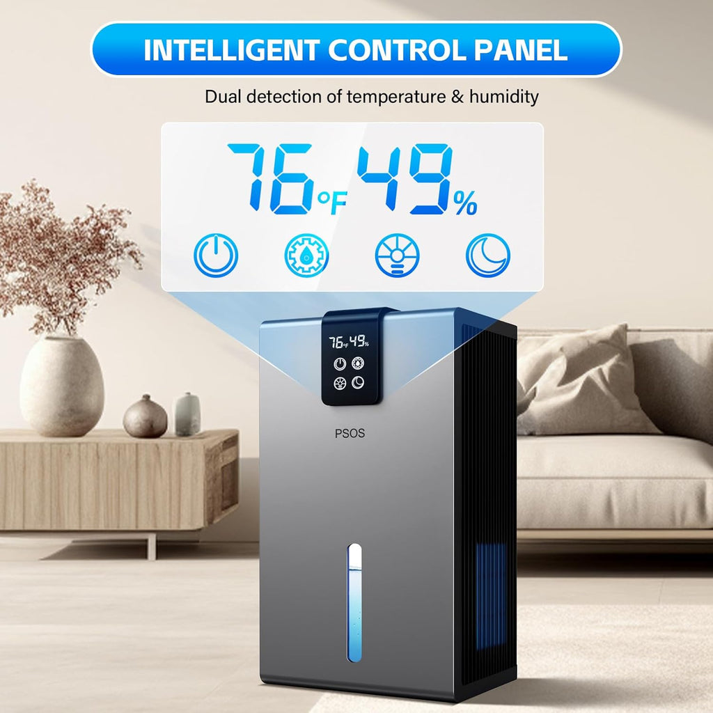 Dehumidifier, Dehumidifiers for Home, 98 OZ Water Tank