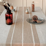 Tablecloths, Waterproof Table Cloth, Linens Wrinkle Free Anti-Fading, Rustic Table Cover Decoration 