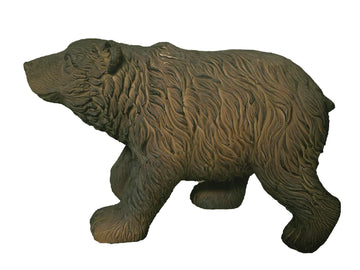 Rustic Bear Statue Shelf Decor