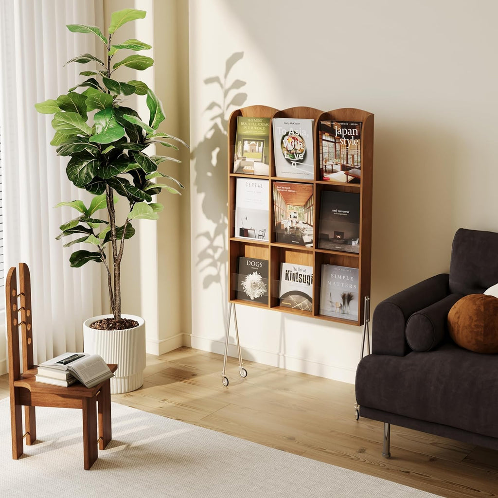 Fiddle Leaf Fig Tree, 6FT Faux Ficus Lyrata Tree
