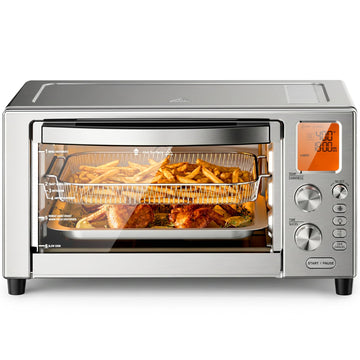 12-in-1 Air Fryer Toaster Oven Combo, 23QT Convection Oven
