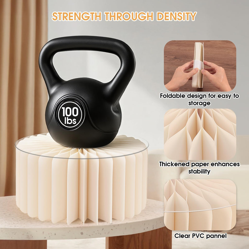 10 Pack Buffet Risers Foldable High Load-Bearing Food Display Risers for Buffet Table, Cylinder Cake & Dessert Stands