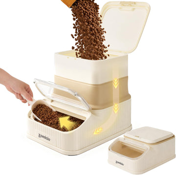 20-30lbs First-in, First-out Collapsible Dog Food Storage Container