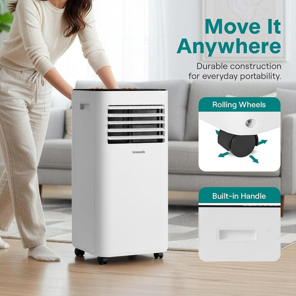 Portable Air Conditioner 10000 BTU | 3-in-1 Cooling, Fan and Dehumidifier | 24