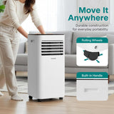 Portable Air Conditioner 10000 BTU | 3-in-1 Cooling, Fan and Dehumidifier | 24