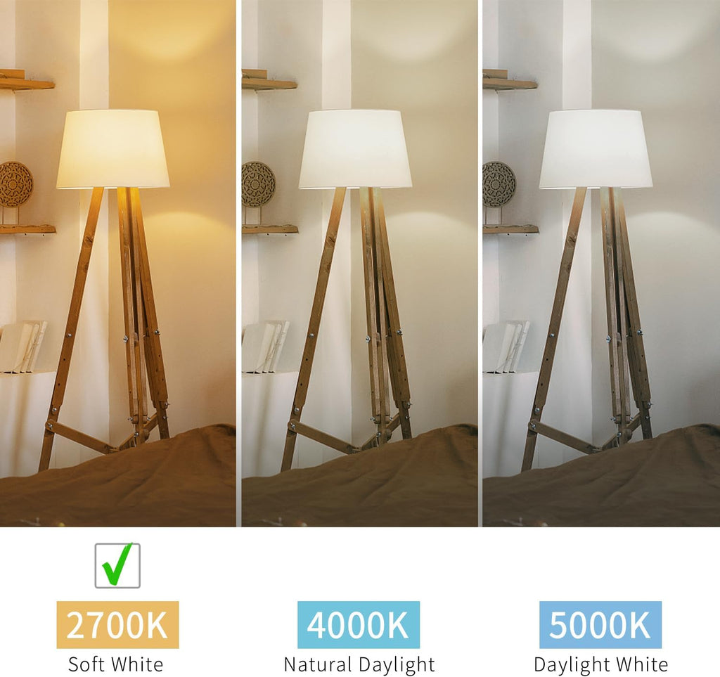 ST58/ST19 Vintage LED Edison Bulbs 60W Equivalent, Warm White 2700K, Dimmable 6W Edison Light Bulbs, 800LM, E26
