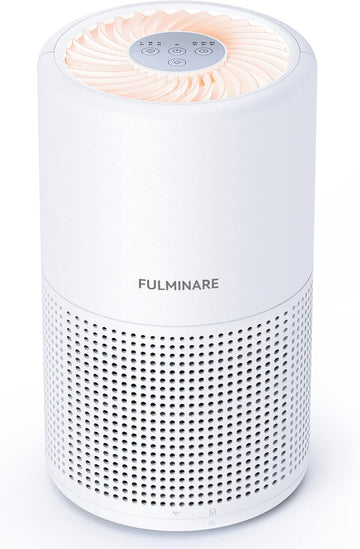 Air Purifiers for Bedroom, H13 True HEPA Air Filter, Quiet Air Cleaner With Night Light, Portable Sm