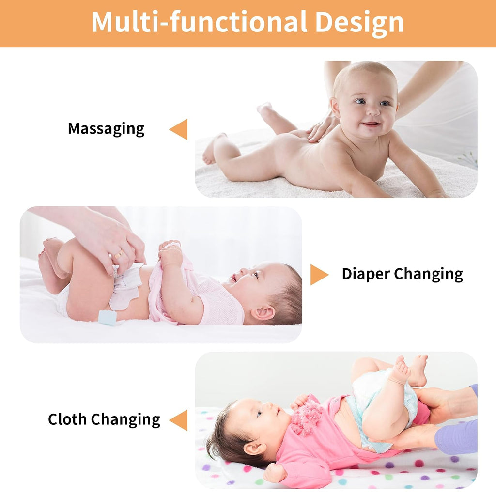 47.2" Diaper Changing Tables Changing Station Nursery Organizer