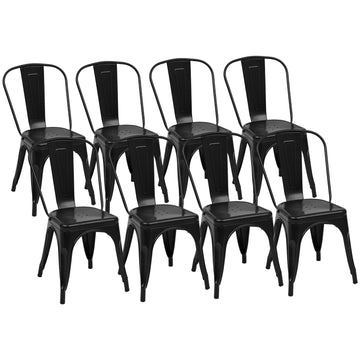Counter Height Bar Stools Set of 8, Dining Chairs Island