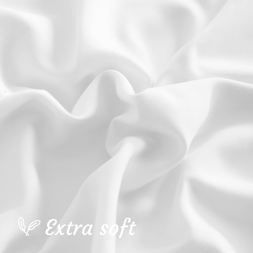 1000 Thread Count 100% Egyptian Cotton 5Pcs Split Sheets Set for Adjustable Beds, Fits Mattress 16" Inch Deep Pocket