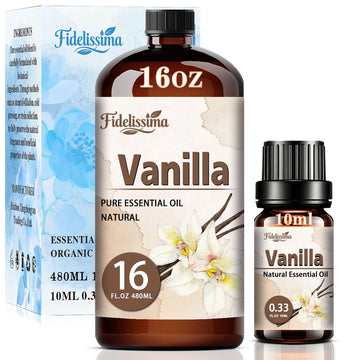 Vanilla Essential Oil 16 Fl Oz for Diffuser and DIY Candle
