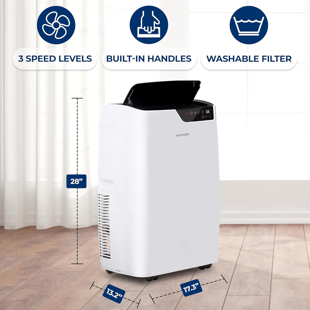 14000 BTU Portable Air Conditioner 4-in-1 with Heating