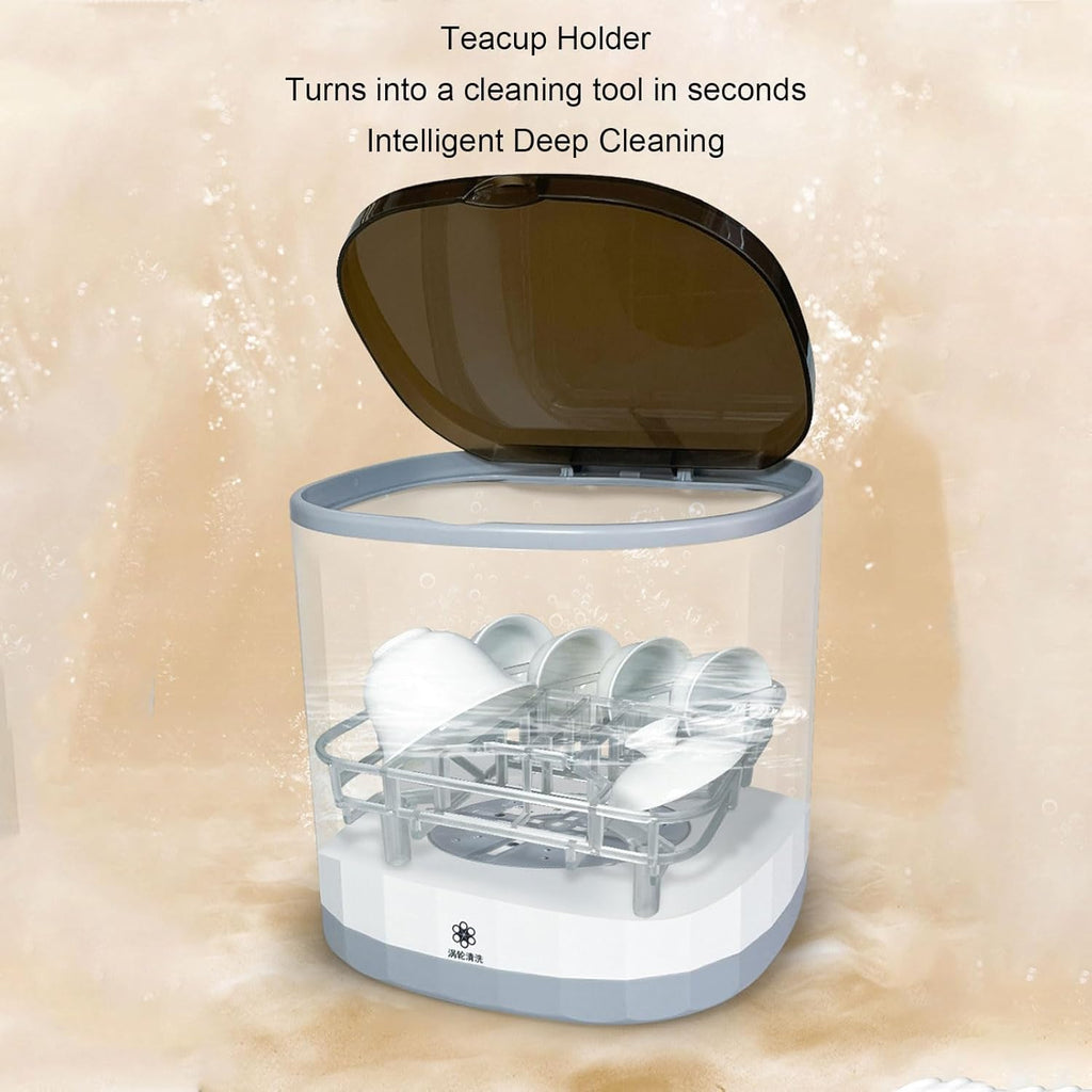 Portable Dishwasher, 360° Directional 4L 5V USB Mini Dishwasher, Countertop Dishwasher for Dishware Fruit Vegetable