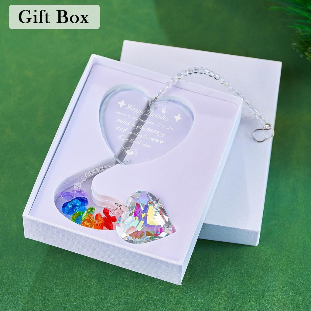 Crystal Suncatcher Birthday Gifts for Women Daughter Girlfriend Mom Her Girl Friend Sister Nurse Doctor Teacher