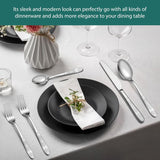 40-Piece Flatware Set, Service for 8, Premium Stainless Steel Cutlery Set