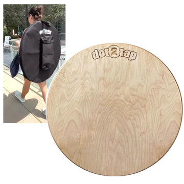 Tap Board for Tap Dancing - dot2tap, Brand WOOD Portable SPRUNG Dance Floor, Tap Dance Board 32 inch Premium GENUINE