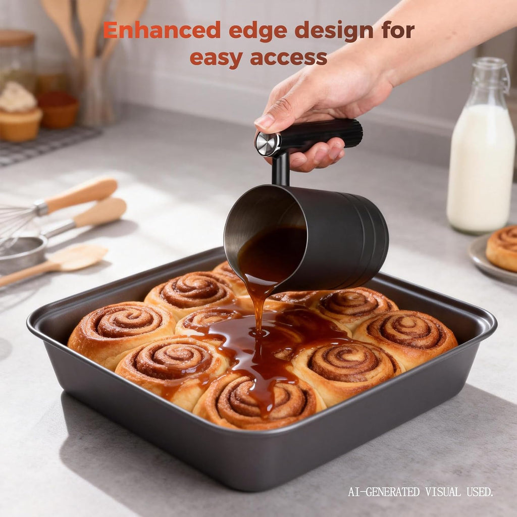 8-Piece Pans Set, Nonstick Set, Glove Included | Non-Toxic Bakeware ,Superior Non-Stick ,Even Heat, Warp Resistant