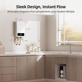11kW Tankless Water Heater Electric, MIZUDO 240 Volt Instant Hot Water Heater