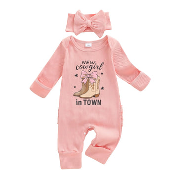 Little Sister Newborn Outfit Baby Girl Coming Home Onesie Long Sleeve Romper Jumpsuit Fall Outfits Winter Clothes