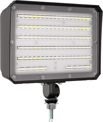 100W 14000LM LED Flood Lights Outdoor, 5000K, ETL Listed, 1 Pack | IP65 Waterproof Exterior Security Wall Pack with