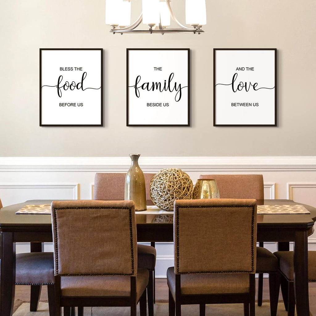 16x20 Poster Frame, Easy Slide-In Assembly, Black, 3 Pack